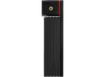 Faltschloss ABUS "uGrip Bordo 5700", schwarz, SicherheitsschlösserL:80cm, Stahl, mit Halterung - 80 cm Länge, L:80cm