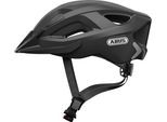 Fahrradhelm ABUS "ADURO 2.0" Gr. M, schwarz (velvet schwarz), Helme, M Kopfumfang: 52cm - 58cm