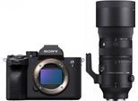 Sony Alpha ILCE-7 IV + Sigma 70-200mm f2,8 DG DN OS (S) - abzgl. 200,00€ SIGMA Weihnachts-Cashback - abzgl. 150,00€ Winter Cashback