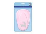 Motivstanzer URSUS "Jumbo 45450 cm Elch", rosa, Motivstanzer, Motivstanzer