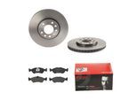 BREMBO Bremsensatz, Scheibenbremse 142053901 Vorderachse innenbelüftet 288mm 25mm für Opel Vaughall SAAB DAEWOO CHEVROLET LOTUS