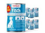 Supravit Hundenassfutter 6 x 820g Fisch