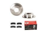 BREMBO Bremsensatz, Scheibenbremse Bremsensatz-Hinterachse ijdtidjov0 Hinterachse voll 262mm 9mm für MITSUBISHI PROTON NISSAN