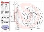 BREMBO Bremsensatz, Scheibenbremse 142056235 Vorderachse Gelocht/innenbel. 360mm 36mm für Mercedes