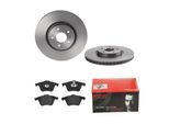 BREMBO Bremsensatz, Scheibenbremse 142055050 Vorderachse innenbelüftet 320mm 25mm für Volvo Ford SAAB MAZDA
