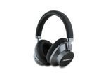 Karl Lagerfeld Saffiano Elongated Bluetooth ANC On-Ear Headphones - Black