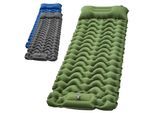 KINGCAMP Trekking Isomatte Wildwood Camping Luftbett Thermo Matte Leicht 0,9 kg Farbe: Royal Blue