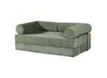 P & B Schlafsofa, Grün, Textil, 180x70x100 cm, Bsci, Wohnzimmer, Sofas & Couches, Schlafsofas, Sonstige Schlafsofas