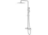 Bravat Square Thermostat-Duschsystem 3591522 chrom
