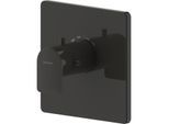 Bravat Milano Fertigset Brausethermostat 3564089 Unterputz, Thermostat, schwarz matt