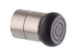 Wagner Türstopper KOMBI STICK 5114, Zinkdruckguss, stapelbar, Wand/Bodenmontage, Ø 25 mm, schwarz/silber