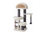 Kratzbaum NOBBY "Kratzbaum Kion cream", beige (natur), B:50cm H:111cm T:50cm, Sisal, Kratzbäume, Kratzbaum