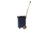 Reisenthel Einkaufstrolley Carrycruiser frame rhombus midnight gold, Kunststoff, 40 L, 42x47.5x32 cm, Innentasche, wasserabweisend, höhenverstellbarer Griff, Leichtlaufrollen, Freizeit, Koffer & Taschen, Einkaufstaschen