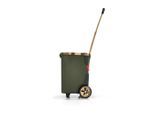 Reisenthel Einkaufstrolley Carrycruiser urban forest gold, Kunststoff, Uni, 40 L, 42x47.5x32 cm, Freizeit, Koffer & Taschen, Einkaufstaschen