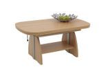 Boxxx Couchtisch, Buche, Holzwerkstoff, Holzoptik, rechteckig, Wange, 67x53-69x108-157 cm, ausziehbar, höhenverstellbar, Wohnzimmer, Wohnzimmertische, Couchtische, Couchtische höhenverstellbar