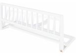 Bettschutzgitter PINOLINO "Classic", Baby, Gr. B/H/T: 90cm x 36cm x 32cm, weiß (weiß lackiert), Massivholz, Schutzgitter, weiß lackiert