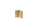 hansgrohe Handtuchhalter Axor Uni Rectangular Wandmontage, brushed gold optic (42611250)