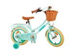 TPFSports Excellent Kinderfahrrad - Mädchen - 14 Zoll - Rücktritt + Handbremse - Schwarz