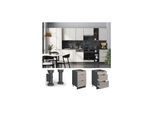 Vicco Schubladenunterschrank Fame-Line Anthrazit Grau-Beige gerahmt 50 cm ohne Arbeitsplatte