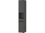 Hochschrank HAMBURG Soft-Close Modern 33x181x34 cm Graphit