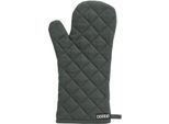Topfhandschuhe DDDDD "Kit, 18x36 cm, Baumwolle", grau (anthrazit), B:18cm H:36cm, 100% Baumwolle, Topflappen, Topfhandschuhe