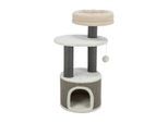 Kratzbaum TRIXIE "Marco, 85 cm Beige/Grau", beige (natur, grau), H:85cm, Kratzbäume, Kratzbaum
