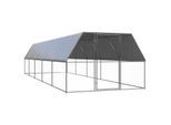 VidaXL Outdoor Hühnerkäfig / Hühnerstall mit Komplettüberdachung 3 m, 1 m, 2 m
