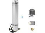 Ewuaqua Tauchdruckpumpe iDiver Inox 6-60 plus L mit schwarzer Entnahme