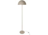 OTTO HOME Stehlampe "Eddaa - Pilzlampe", beige, 1, Ø 38cm H: 165cm, 1 Stk., Leuchten, Pilzleuchte, Höhe 165cm, Stehleuchte, Fußschalter, Pilzdesign, Stehlampe