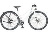 E-Bike PROPHETE "Urbanicer 2.0" Gr. 48, weiß (weiß, weiß), Elektrofahrräder, 48cm, 28 Zoll (71,12cm), Pedelec, Elektrofahrrad für Damen u. Herren