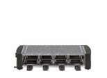 Küchenprofi Raclette-Grill HOT Stone8, Schwarz, Metall, Kunststoff, Stein, 20.5x10.5x48 cm, Temperaturregler, Küchengeräte, Tischgrills & Fondues, Raclette-Grills