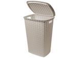 Homeware Wäschekorb, Creme, 53,70 l, Deckel, Haushalt & Reinigung, Wäschepflege, Wäschekörbe & Wäschetonnen