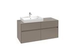 V&B Waschtischunterschrank Collaro 120x54,8x50cm, WT links, soft green ; Villeroy & Boch (C08200AF)