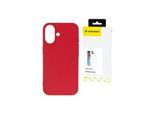 Wozinsky Liquid Silicone MagSafe Case for Samsung Galaxy S25 - Red