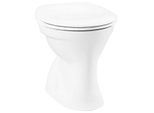 Vitra Normus Stand-Flachspül-WC 6860L003-1030 weiß, Abgang innen senkrecht, Tiefe 475 mm