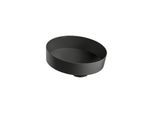 Laufen TENDO Waschtisch-Schale H512TE47161121 400x400x195 mm, ohne Armaturenbank, ohne Hahnloch, ohne Überlauf, schwarz matt