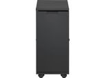 Untergestell ENDERS "Modularer Trolley", schwarz, B:24cm H:76cm T:47cm, Stahl, Untergestelle, BxTxH: 24x47x76 cm