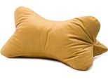 Nackenkissen GÖZZE "Lesekissen California", senf, B:40cm H:19cm L:25cm, Polyester, Funktionskissen