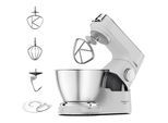 KENWOOD Küchenmaschine "Titanium Chef Baker KVC65.001WH", weiß, B:39,5cm H:31,5cm T:22,5cm, Küchenmaschinen, weiß, Küchenmaschine