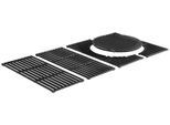 Grillrost ENDERS "SWITCH GRID", schwarz, B:44cm H:1cm L:68cm, Gusseisen, Grillroste, für Grill Kansas 4 Turbo