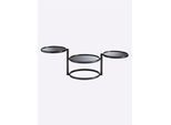 Couchtisch HEINE HOME, schwarz, H:43cm T:50cm, Tische, Couchtisch
