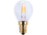 SEGULA LED-Leuchtmittel "Vintage Line", Energieeffizienz: G (A-G), transparent, L:65cm Ø:35cm, Leuchtmittel, dimmbar, Mini-Glühlampe klar, E14