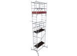 Arbeitsgerüst KRAUSE "ClimTec System", grau (aluminiumfarben), B:145cm H:600cm L:195cm, Aluminium, Gerüste, Komplettgerüst, Arbeitshöhe: 7 Meter