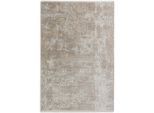 Teppich "Vision 213", beige, B:160cm H:7mm L:230cm, Kunstfaser, Viskose, SCHÖNER WOHNEN-KOLLEKTION, Teppiche, Teppich, Viskoseteppich mit Glanz, Wohnzimmer