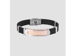 Armband ADELIA´S "Unisex Armband aus Kautschuk 22 cm", gold, Armbänder, Damen, 22cm, Kautschuk, Armband, Zum Verschenken an Menschen, die Ihnen am Herzen liegen