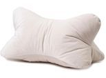 Nackenkissen GÖZZE "Lesekissen California", creme, B:40cm H:19cm L:25cm, Polyester, Funktionskissen
