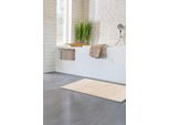 Badematte GRUND Gr. 3, beige (natur), rechteckig (70cm x 120cm ), 1 Stk., Badematten, Badematte