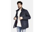 Outdoorjacke NEW CANADIAN "ALL SEASON", Herren, Gr. 24, blau (dunkelblau), 100% Polyester, unifarben, normal, Jacken Outdoorjacke, mit Strickeinsatz am Innenkragen