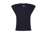 Tanktop PHILIPP PLEIN "Tanktop", Damen, Gr. XL, 24, navy, Obermaterial: 100% Baumwolle, Tops Tanktop