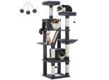 Pawz Road großer Katzenbaum 180cm dunkelgrau